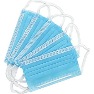  Bus Terminals Anti Saliva Disposable 3 Ply Earloop Masks Manufactures