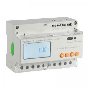  Dtsd 1352 LCD Display Din Rail Energy Meter 100V 380V For Control Systems Manufactures