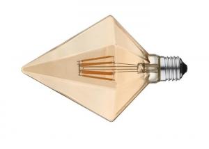  Clear Glass Led Filament Bulb 360 Degree 4w 2200k For Decorative Lighting Manufactures