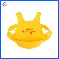 China wholesale easy clean silicone  baby  bibs  with  FDA  High Grade for sale