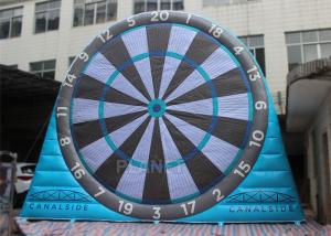  Fun Inflatable Sports Games, Giant outdoor Inflatable football darts Commercial Inflatable Kick Darts Manufactures