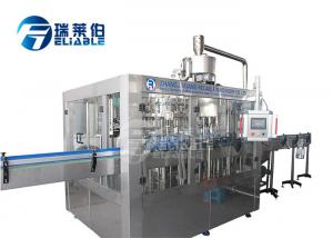 China Soft Drink Bottle Rinsing Filling Capping Machine Mineral Water Production Line on sale