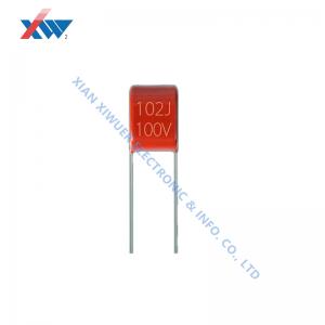China Ultra Small Metallized Polyester Film Capacitors MSF 100VDC 0.0068uF on sale