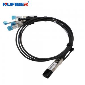  High Speed Copper cable 40G QSFP+/4x10g SFP+ SFP DAC Direct Attach Cable Manufactures