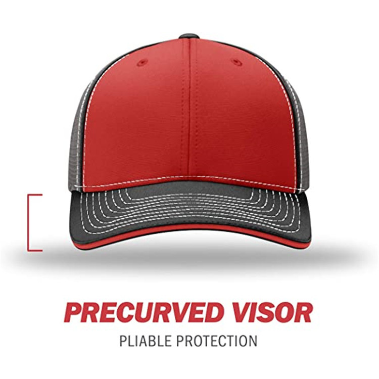  40% Polyester Flat Brim Snapback Hats Personalized Richardson Trucker Caps Manufactures