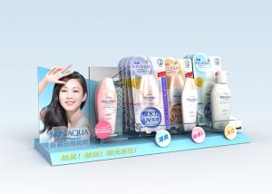  Advertisement Acrylic Counter Stands Lightweight For Skin Care Manufactures