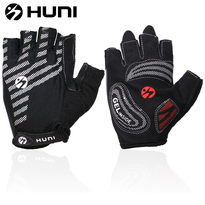  Huni cycling gloves, sports gloves, ride semi-finger breathable bicycle gloves Manufactures
