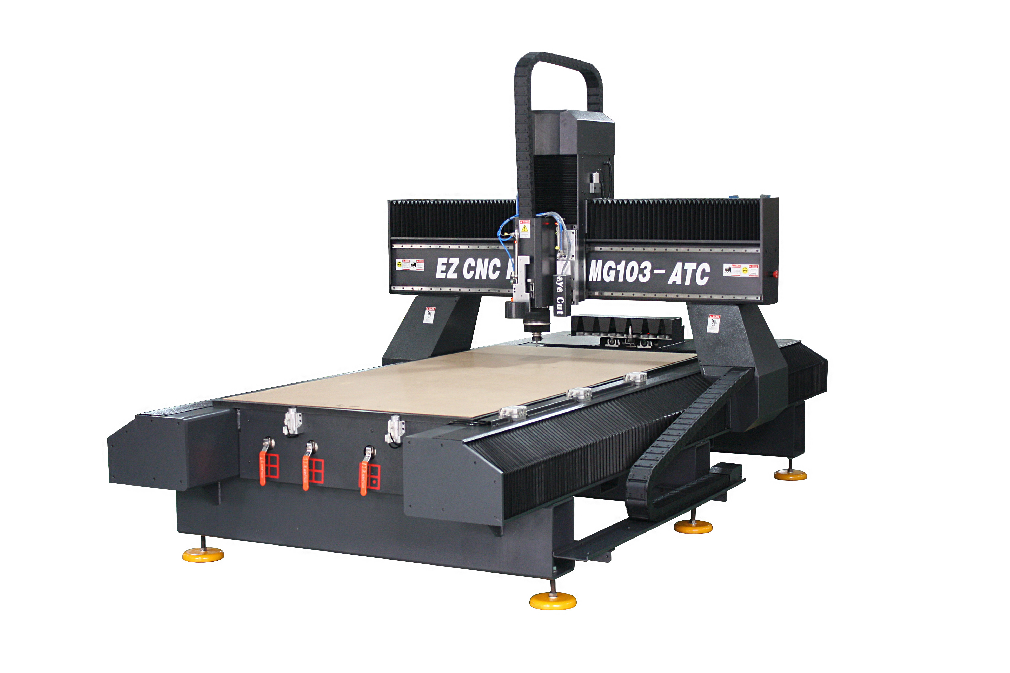  EZCNC Routers-MG 1325/Wood, Acrylic, Alu. 3D Surface; SolidSurface cutting, engraving and marking system Manufactures