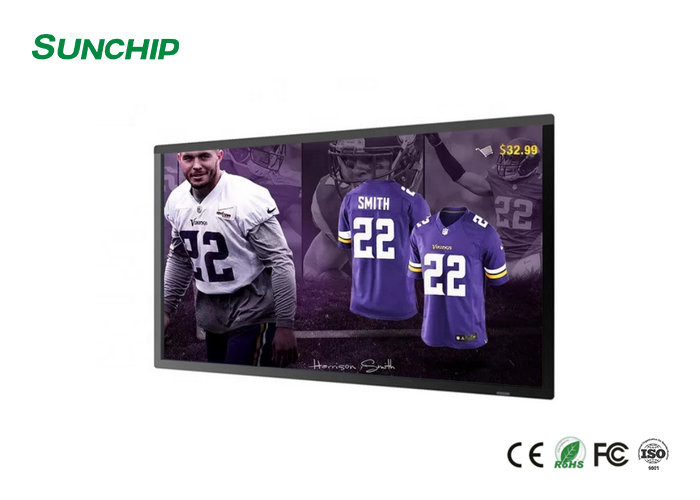  43" Digital Signage Interactive Displays Wall Mounted Floor Standing Optional Manufactures