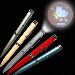  LED Projector Pen, Custom Logo Printing Available Manufactures
