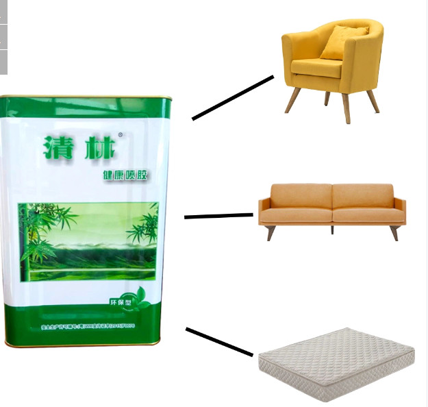  Solvent Based Spray Adhesive Glue For Sponge Soft Furniture Making Manufactures