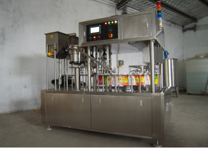 China Stand Up Pouch Packaging Machine / Stand Up Pouch Filling and Sealing Machine on sale