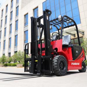 China 4-6m Pneumatic Tire Electric Reach Truck Forklift Electric Counter Balance on sale
