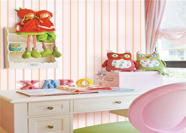 Quality Pvc Vinyl Kids Bedroom Wallpaper Washable Soundproof With Foaming Tech for sale