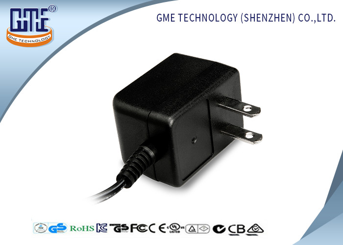  Black CE/GS EU Plug 3-10w Ac Dc Switching Power Supply With 1.5m DC Cable Manufactures