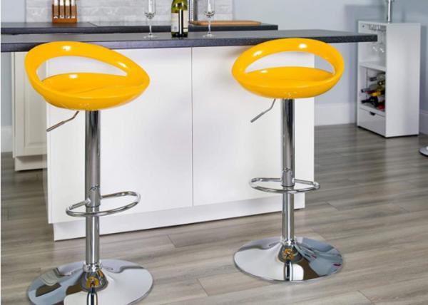 Quality Ergonomics Aluminum Counter Height Bar Stools For Apartments for sale