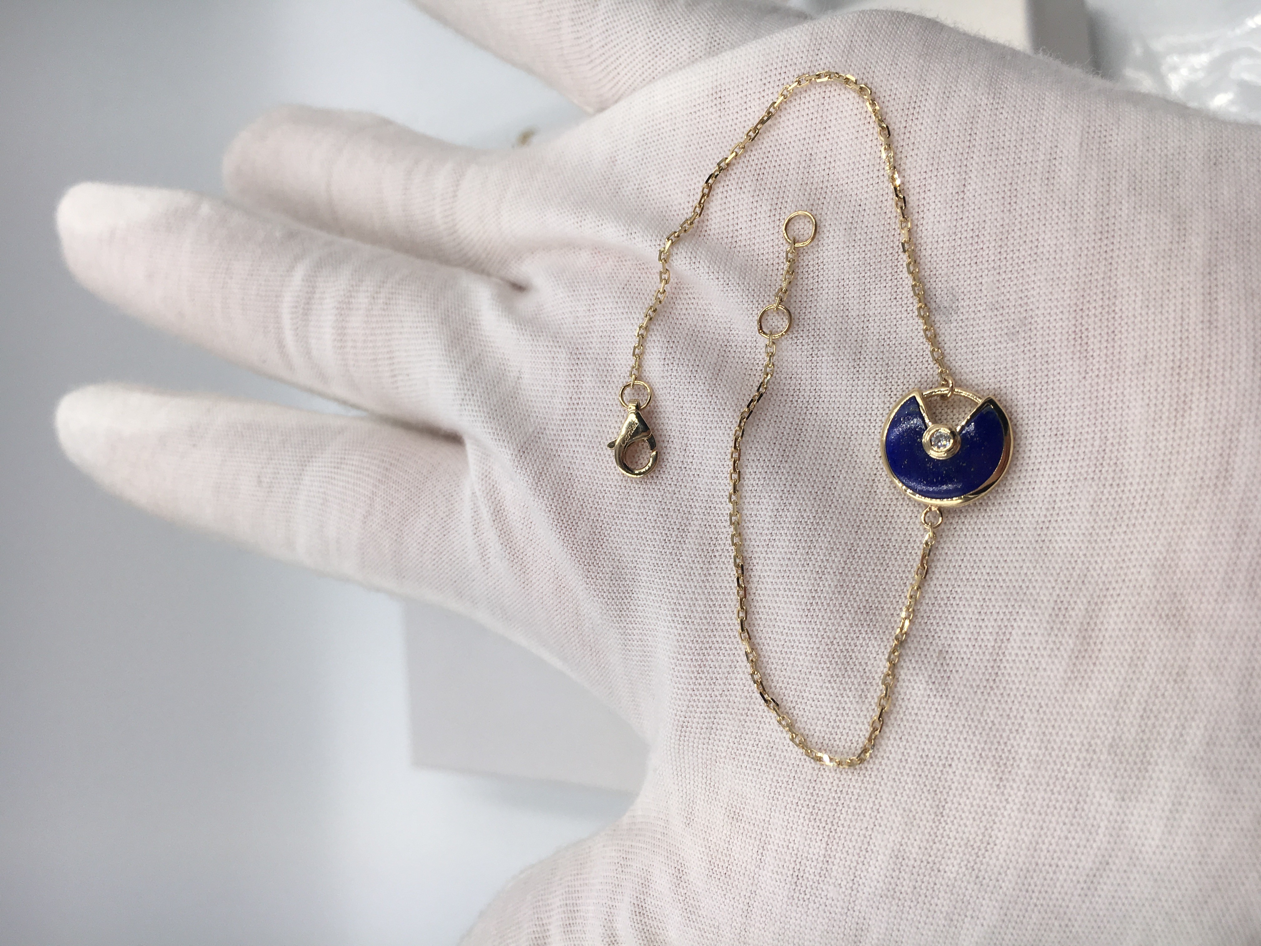  Enchanting Colorful Lapis Lazuli 18 Karat Gold Necklace 18k Karat Gold Chain Manufactures