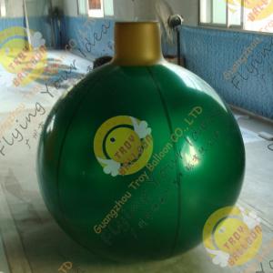  Christmas Decorative Large Helium Balloons Inflatable Mirror Double 0.3mm Manufactures