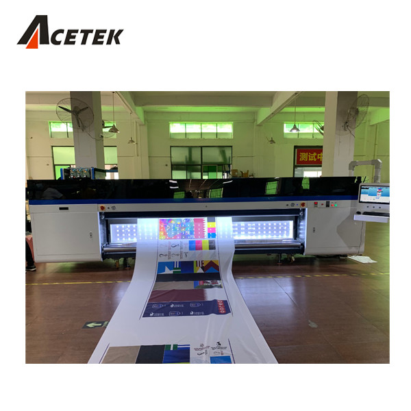  Inkjet Led UV Roll To Roll Printer Promotional  CE SO9001 Certificate Manufactures