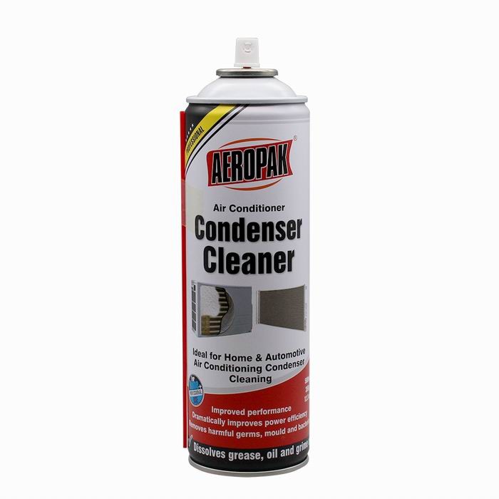  Aeropak Condenser Cleaner Spray Car Care 500 Ml Foaming AC Coil Manufactures