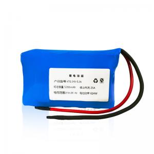  124.8Wh 5200mAh 24V Lithium Ion Battery Pack Manufactures