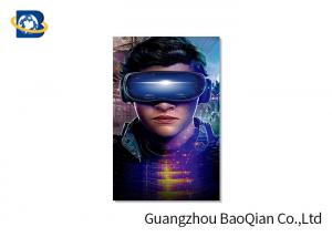  High Resolution Lenticular Greeting Cards Movie Star Photo Eco - Friendly Material Manufactures