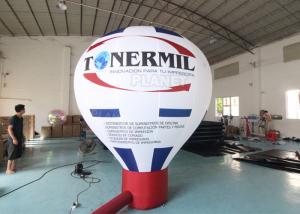  Roof Advertising Giant Model Hot Air Balloon Shape Inflatable Ground Balloons For Promotional Advertising Manufactures