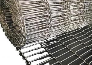 China Food Grade 304 Stainless Steel Heat Resistant Conveyor Belt Wire Mesh Belt on sale
