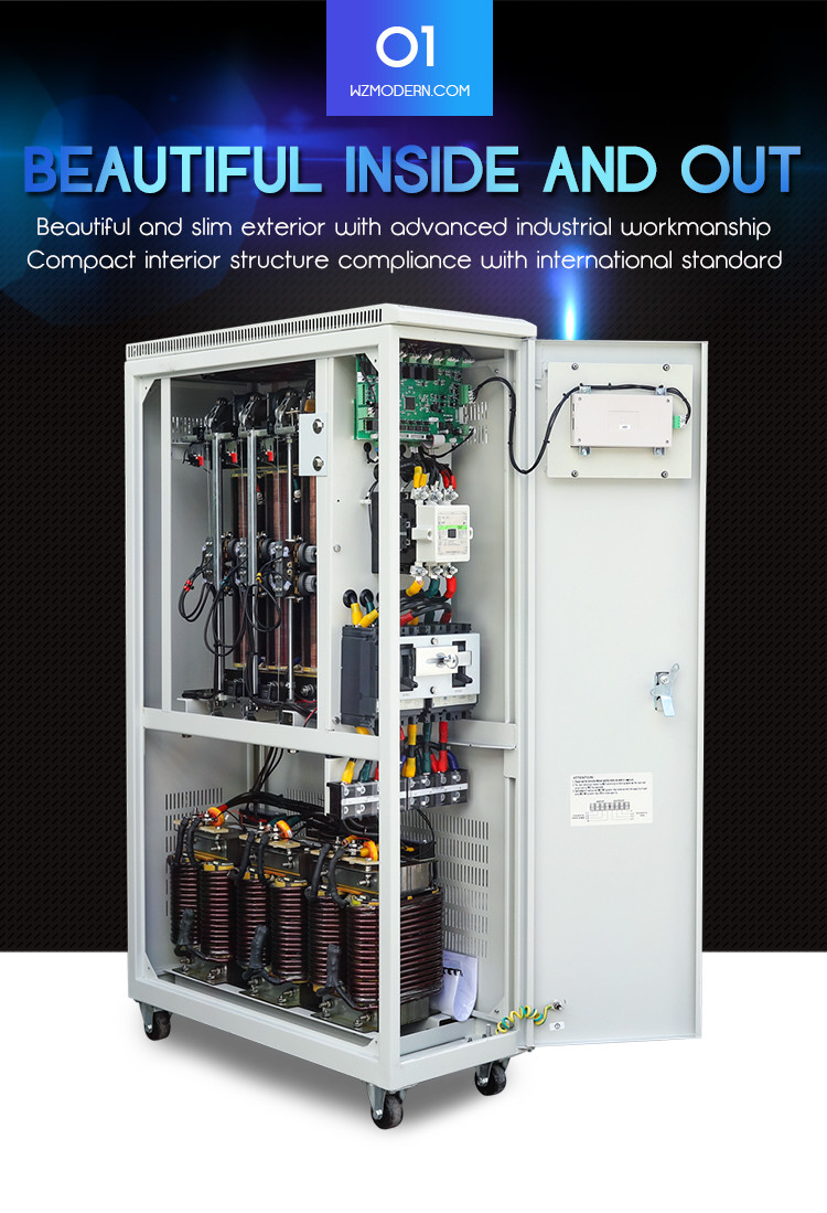  Single Phase And Three Phase 10-5000kva AC Automatic Voltage Stabilizer Manufactures