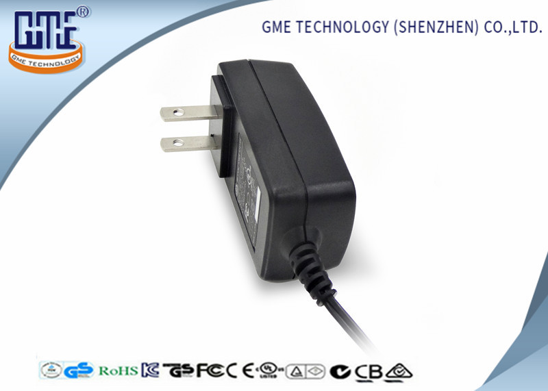  1.5M Cable Black Intertek Switching Power Adapter 12V 1A 6V 2A 24V 0.5A 12W Manufactures