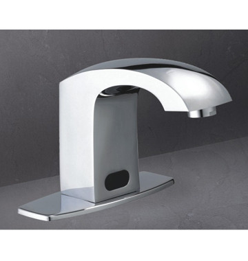  Water Saving Basin Sink Automatic Sensor Faucet for Hotel , 0.05 to 0.7mPa Mixer Taps Manufactures