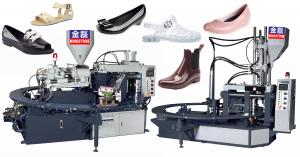 Buy cheap PLC Plastic Shoes Making Machine , Automatic Plastic Injection Moulding Machine from wholesalers