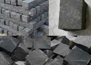  Cut To Size Hainan Black 10mm Basalt Paving Stone Blocks Manufactures