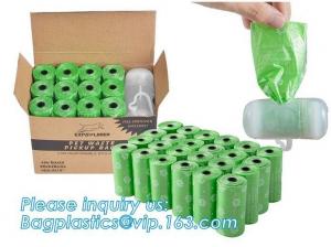 China Eco Friendly Pet Products Scented Pet Waste Bags Dispenser Biodegradable on sale