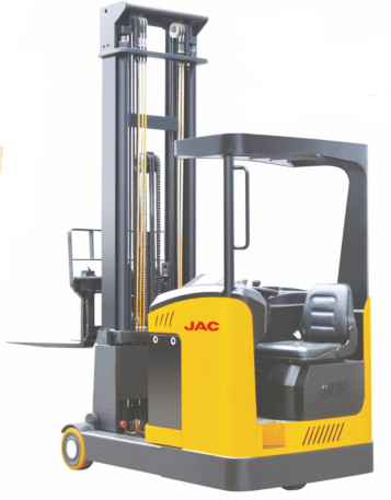  Indoor Reach Truck Forklift 1.5 Ton AC Control High Grade Configuration Manufactures