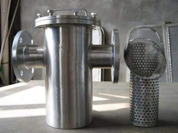 Quality High Flow Housing Filter 10 Inch 20 Inch Inline Basket Strainer Filter Quick Open Release for sale