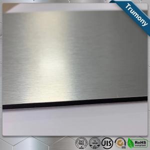  Custom Color Stainless Steel Composite Panel Brushed Fireproof A2 Core Manufactures