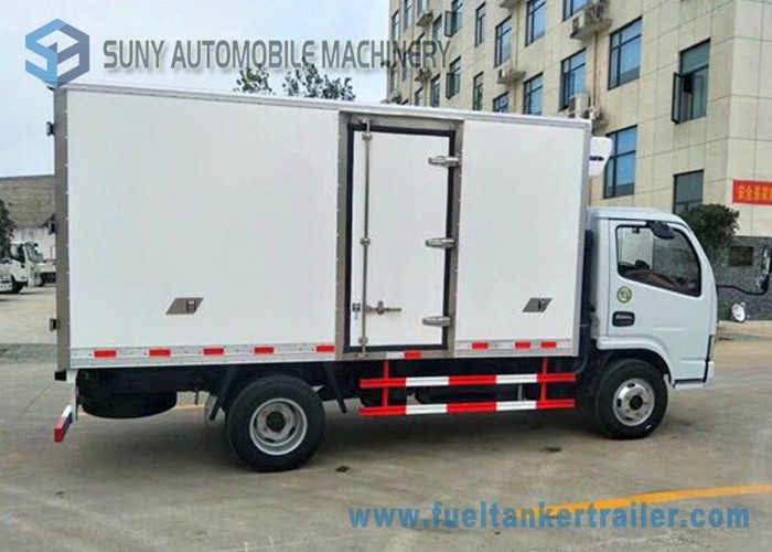 China 14ft Refrigerator Van Truck / Refrigerated Box Refrigerator Freezer Cargo Van CKD Kits on sale