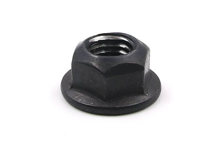  DIN6926 Grade 10 Black Steel Prevailing Torque Type Hexagon Nuts for Automobiles Manufactures