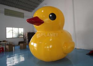  Outdoor Water Advertising Inflatable Duck Model Big Yellow Rubber Duck For Commercial Manufactures