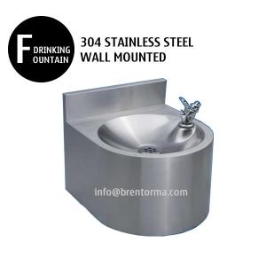 China WDF25 Cost-Effective Outdoor Wall Mounted Stainless Steel Drinking Fountain on sale