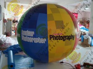  2.5m Thickness PVC Large Inflatable Balloons Fire Resistance For Outdoor Decorations Manufactures