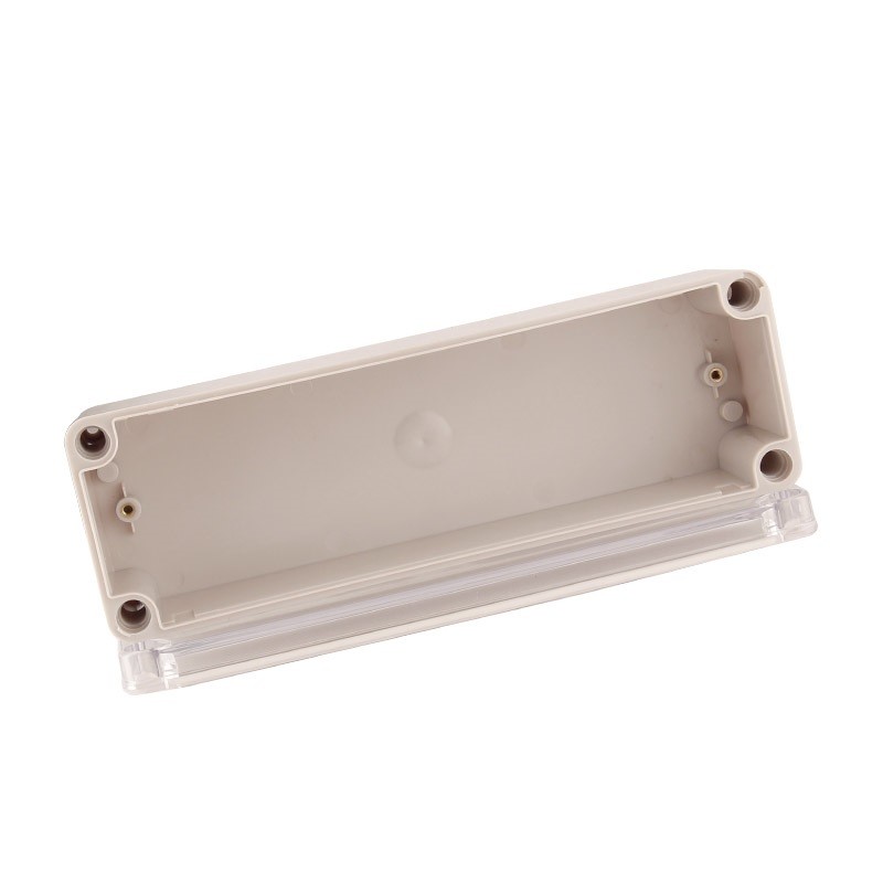  Weatherproof  IP65 250*80*70mm Clear Plastic Enclosure Box Manufactures