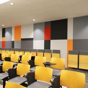 Fire Retardant Sound Insulation PET Acoustic Panels 15mm Thickness