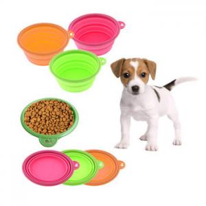 China Collapsible Silicone Bowl / Microwave Food Container for Pet on sale