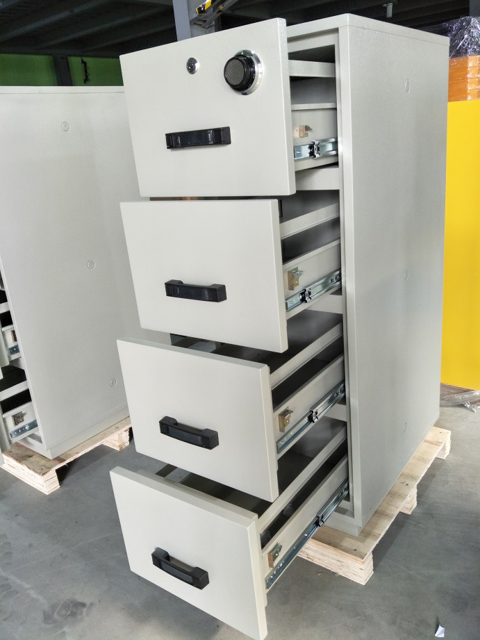 Safety Fire Rated File Cabinets With Separately Mechanical Lock For Laboratory