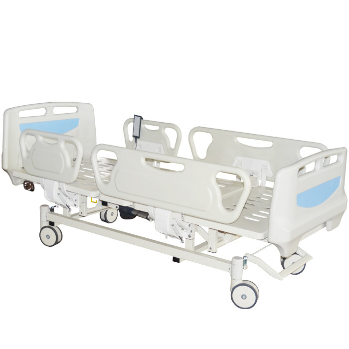 China 720mm 46cm Five Function Electric Hospital Semi Fowler Bed Adjustable on sale