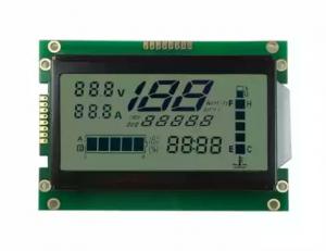China Air Conditioner Lcd Panel Positive 14 Digit 7 Segment STN Transmissive Lcd Display Module on sale