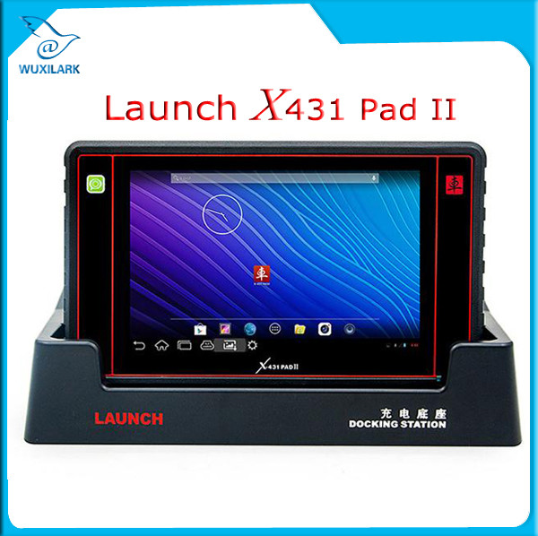 China Launch X431 PAD II WiFi Auto Code Reader Update Free Online Launch X-431 Pad 2 Universal Diagnostic Scanner on sale