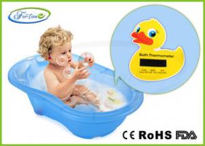China OEM Lovely Safe LCD Baby Bath Thermometer Card for Bath Water Temperature Check on sale